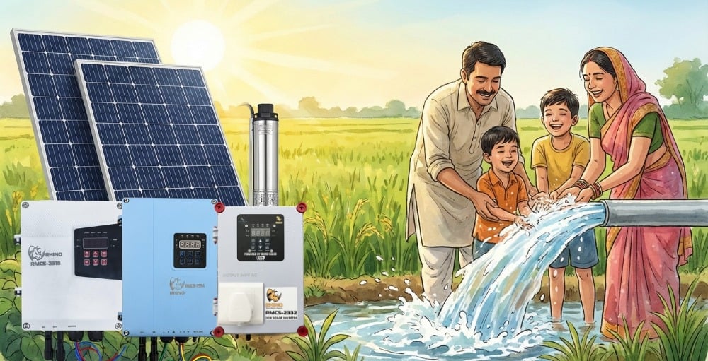 Rhino Solar converters in the field