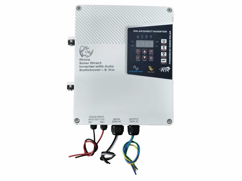 Rhino 3kW Direct Solar Inverter with IP65